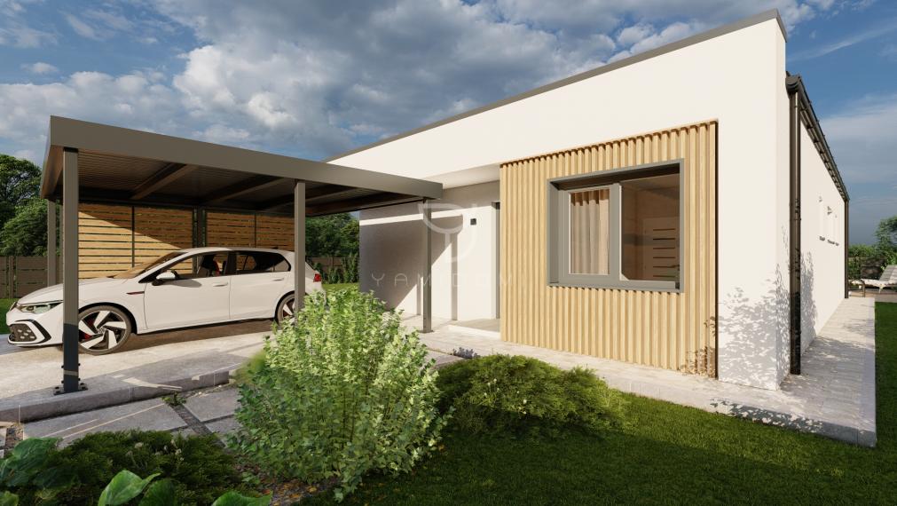 M L Y N I C A   | 4i moderný drevodom 90m² so 600m² pozemkom s výhľadom na Vysoké Tatry