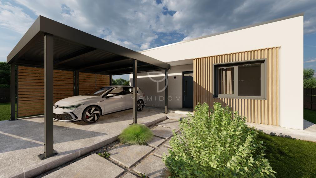 M L Y N I C A   | 4i moderný drevodom 90m² so 600m² pozemkom s výhľadom na Vysoké Tatry