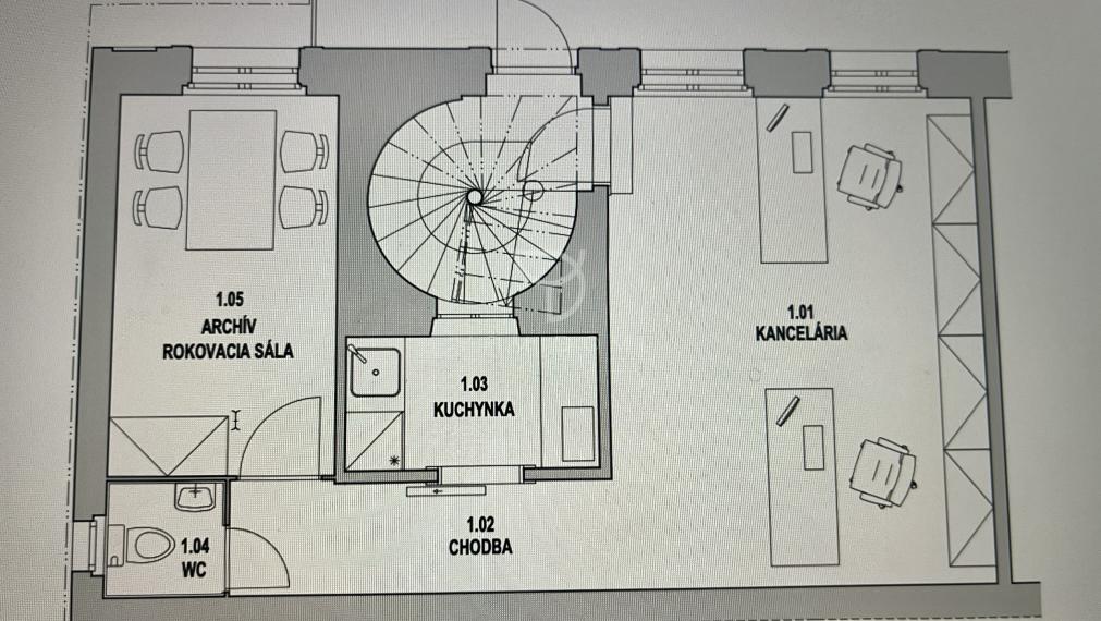 REZERVOVANÉ  | nebytový priestor 39 m²  | BA I - Staré Mesto