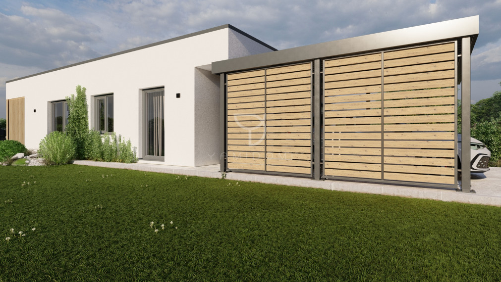 M L Y N I C A   | 4i moderný drevodom 90m² so 600m² pozemkom s výhľadom na Vysoké Tatry