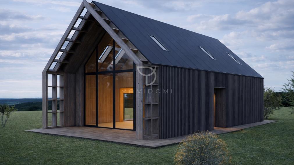 M L Y N I C A   | 4i moderný drevodom 92m² so 600m² pozemkom s výhľadom na Vysoké Tatry