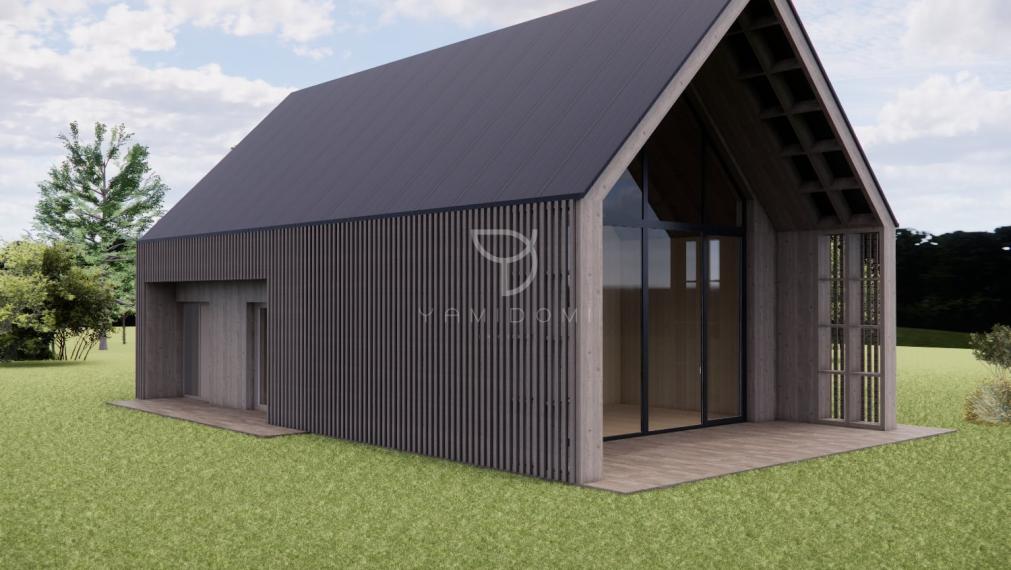 M L Y N I C A  | 3i moderný drevodom 92m² so 600m² pozemkom s výhľadom na Vysoké Tatry