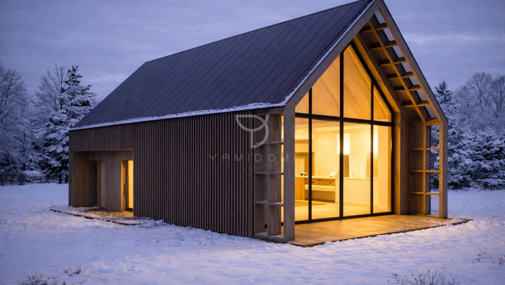 M L Y N I C A   Moderný drevodom 110m² so 600m² pozemkom s výhľadom na Vysoké Tatry