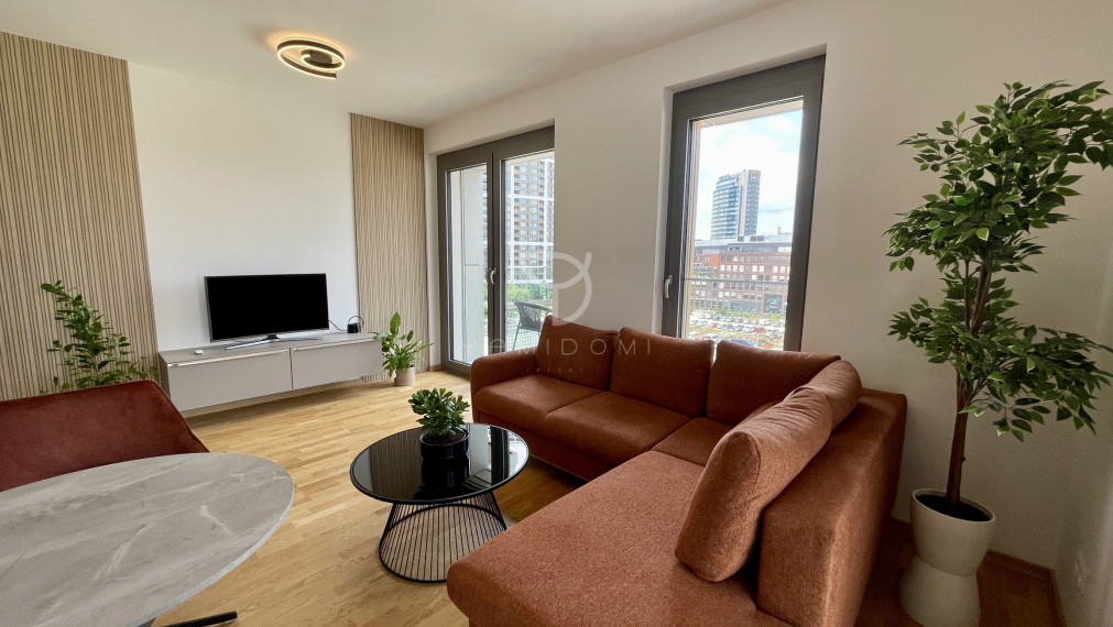 3-izbový apartmán v projekte METROPOLIS   | 2 balkóny  | parking  | downtown