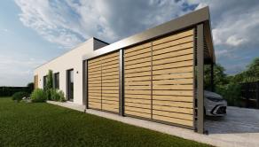 M L Y N I C A   | 4i moderný drevodom 90m² so 600m² pozemkom s výhľadom na Vysoké Tatry