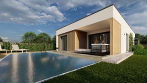 M L Y N I C A   | 4i moderný drevodom 90m² so 600m² pozemkom s výhľadom na Vysoké Tatry