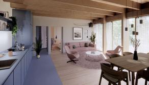 S T A R Á  L E S N Á | 3i apartmán  Forest View 62 m² + terasa | VYSOKÉ TATRY