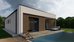 M L Y N I C A   | 4i moderný drevodom 90m² so 600m² pozemkom s výhľadom na Vysoké Tatry