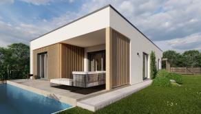 M L Y N I C A   | 4i moderný drevodom 90m² so 600m² pozemkom s výhľadom na Vysoké Tatry