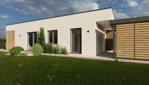 M L Y N I C A   | 4i moderný drevodom 90m² so 600m² pozemkom s výhľadom na Vysoké Tatry