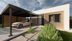 M L Y N I C A   | 4i moderný drevodom 90m² so 600m² pozemkom s výhľadom na Vysoké Tatry