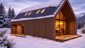 M L Y N I C A  | 3i moderný drevodom 92m² so 600m² pozemkom s výhľadom na Vysoké Tatry