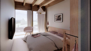 S T A R Á  L E S N Á | 3i apartmán Sunset Peak 60 m² + lodžia | VYSOKÉ TATRY