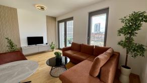 3-izbový apartmán v projekte METROPOLIS   | 2 balkóny  | parking  | downtown