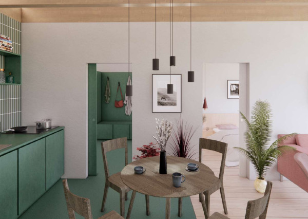 S T A R Á  L E S N Á | 3i apartmán Sunset Peak 60 m² + lodžia | VYSOKÉ TATRY