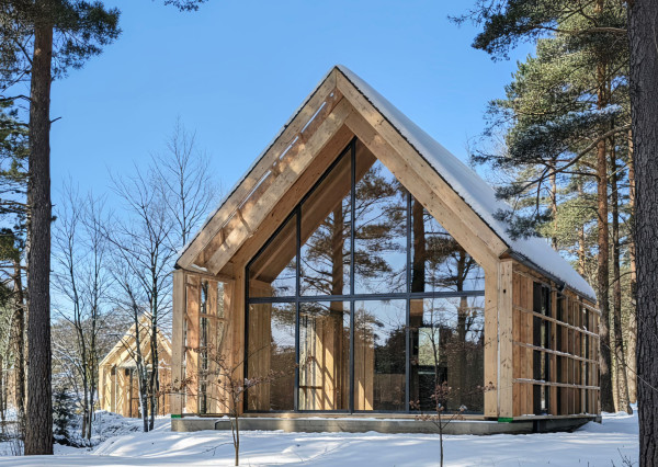 M L Y N I C A   Moderný drevodom 110m² so 600m² pozemkom s výhľadom na Vysoké Tatry