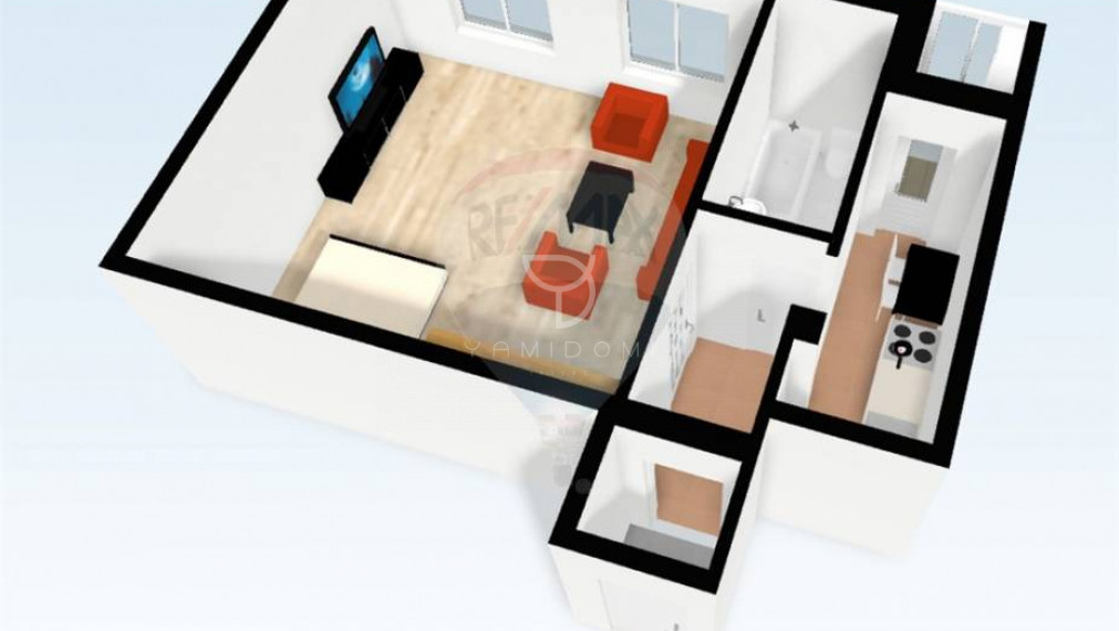 Slnečný a priestranný  1-izbový byt s balkónom - BELOPOTOCKÉHO